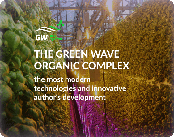 complex green wave organic